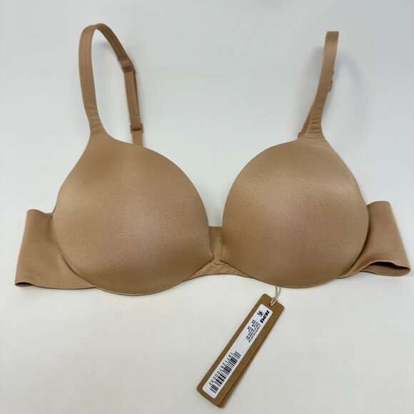 NWT SKIMS Ultimate Collection Push Up Plunge Clay Nude size 32B - Picture 5 of 10